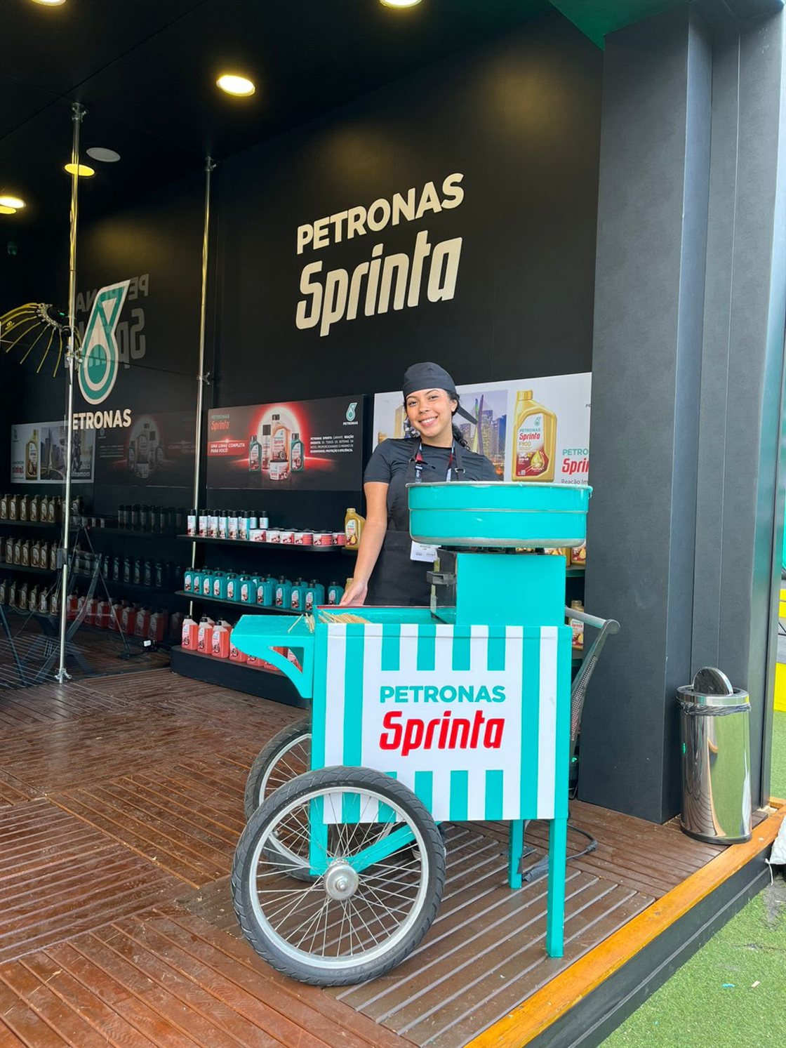 Ativação da Petronas Sprinta